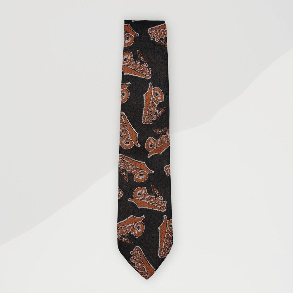 Ralph Marlin Milwaukee USA Orioles Men's Tie 100% Polyester 60'' Length